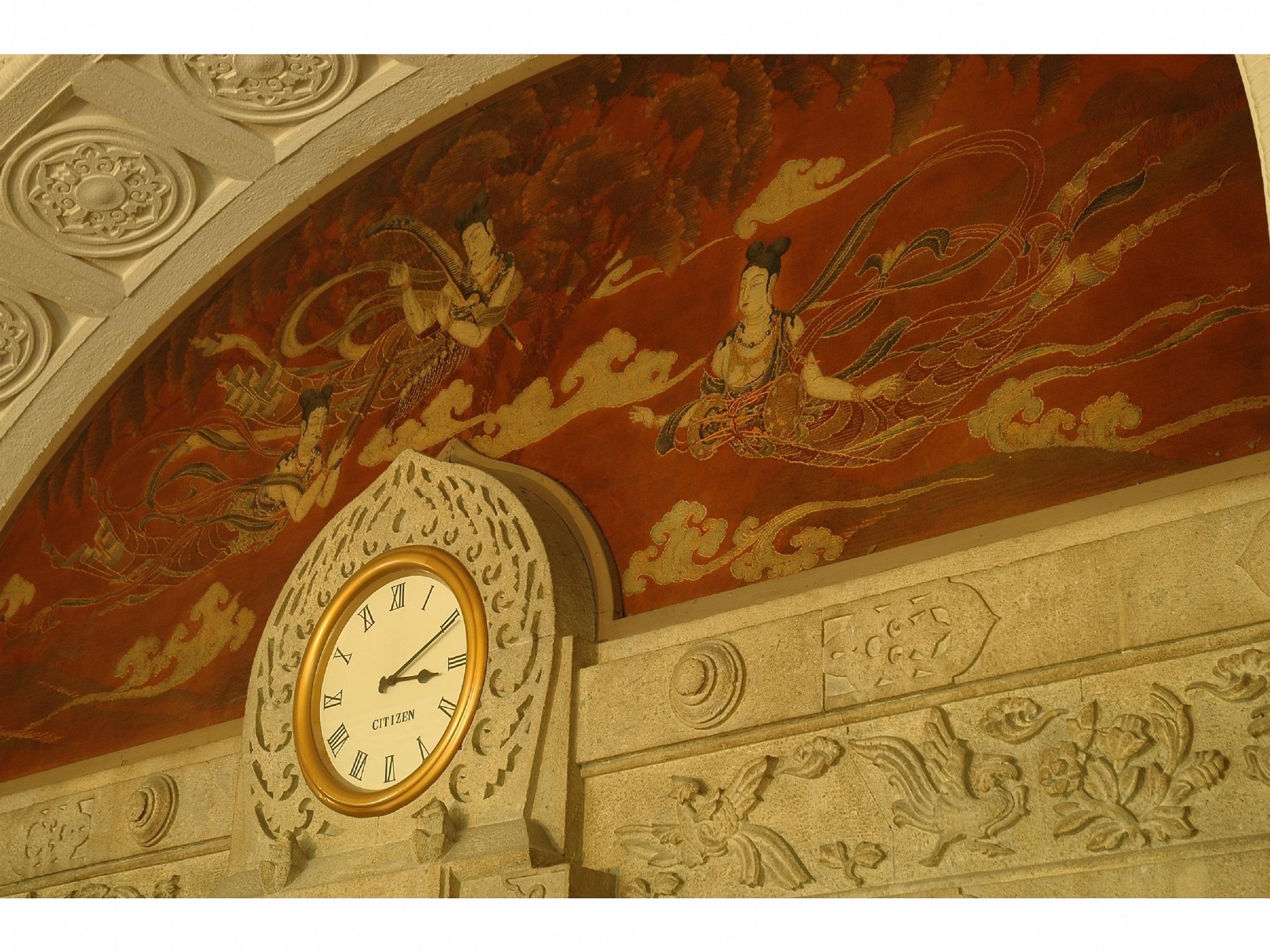 Hotel New Grand Yokohama  Eksteriør bilde The ceiling of the station