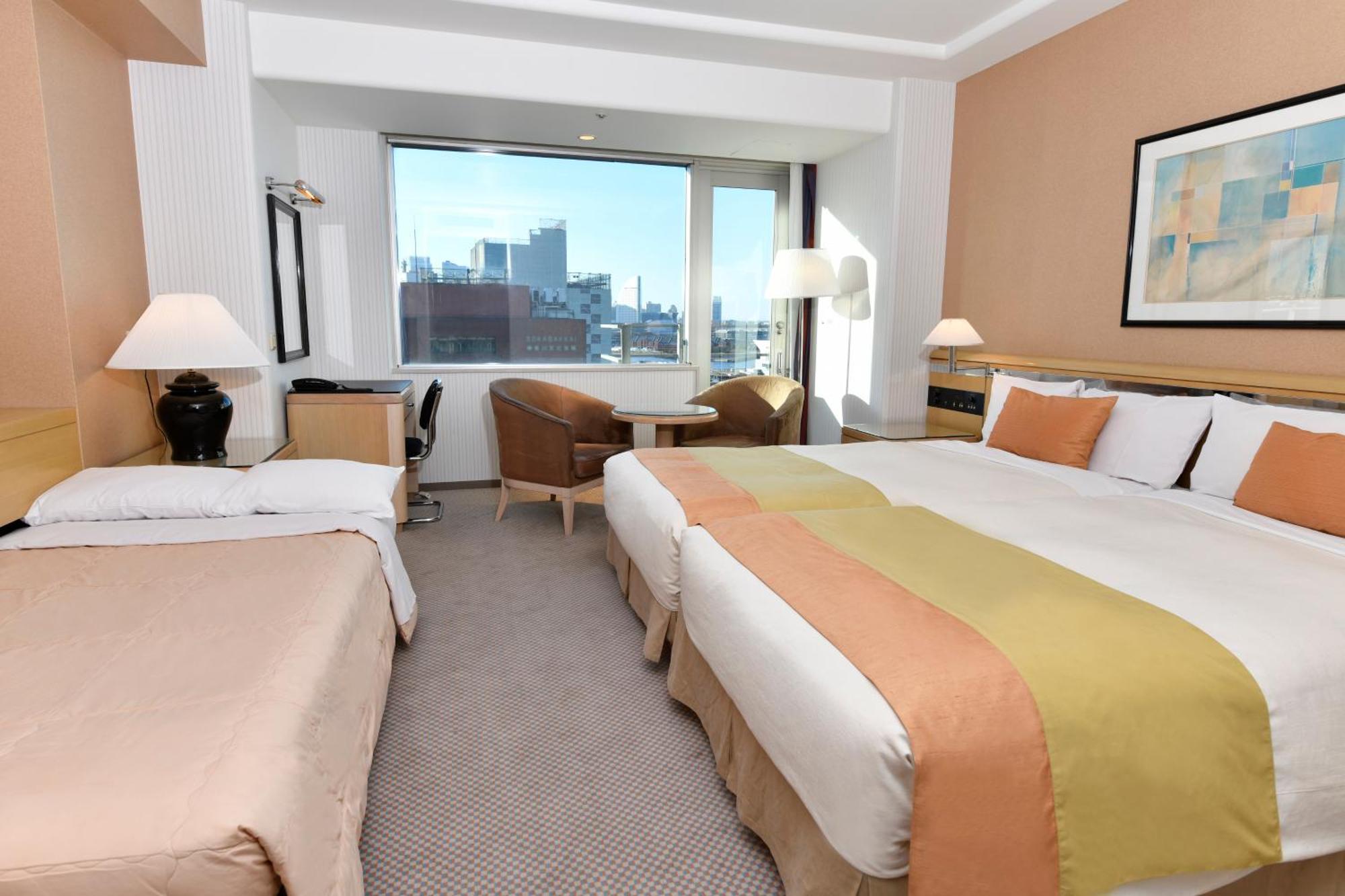 Hotel New Grand Yokohama  Eksteriør bilde A room at the hotel
